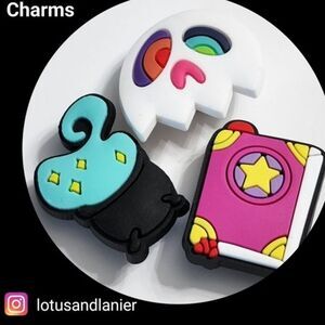 Shoe Charms Spooky Charms Set of 3